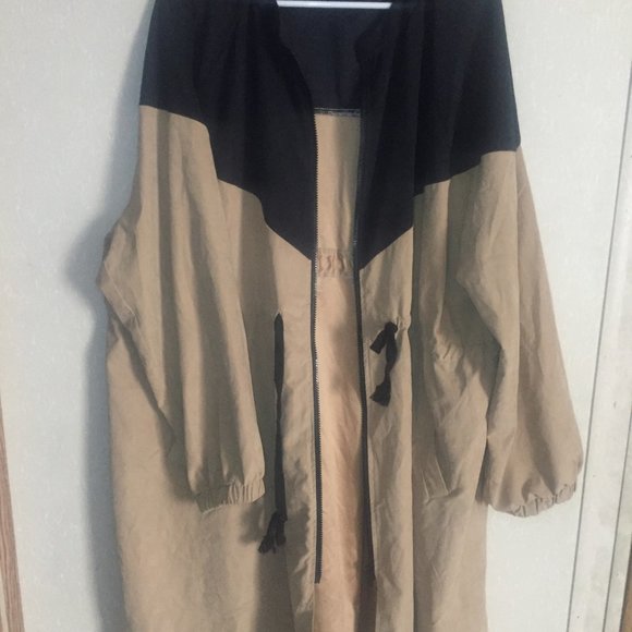 Long Colourblock Jacket - Picture 2 of 2